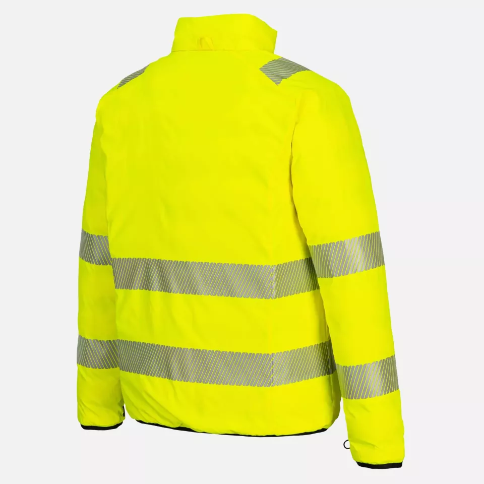 Portwest DX466YBR, DX4 Hi-Vis 4-in-1 Jacket, Yellow/Black, image 6, gallery thumbnail