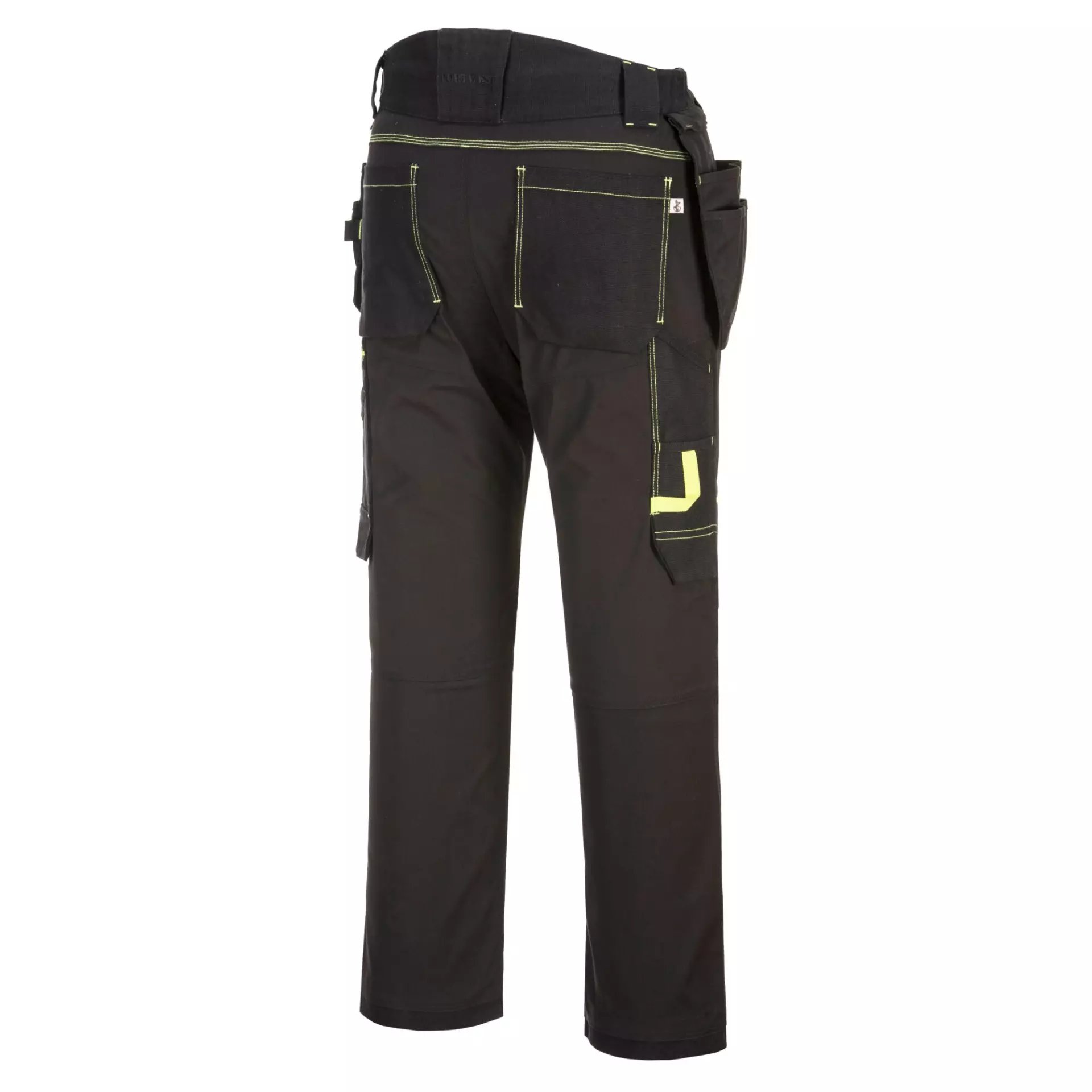 Portwest T706BKR, WX3 Eco Stretch Holster Trousers, Black, image 2