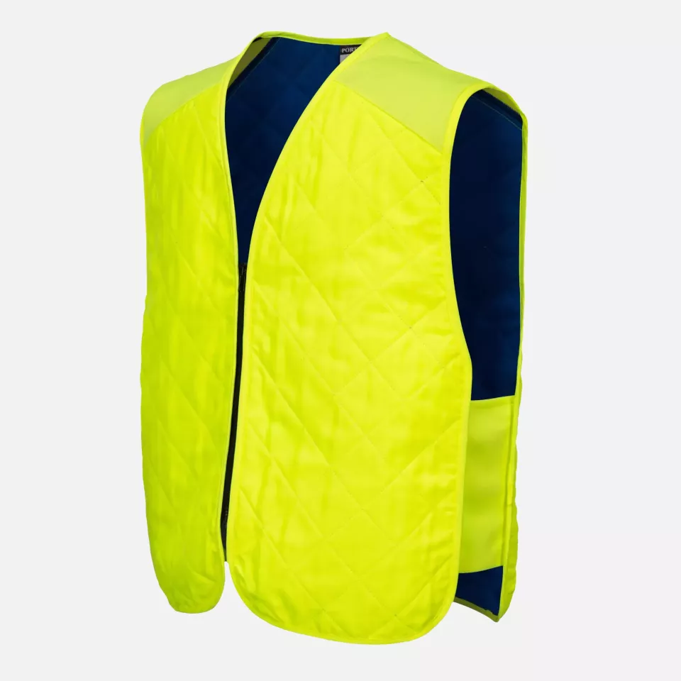 Portwest CV09YER, Cooling Evaporative Vest, Yellow, image 3, gallery thumbnail