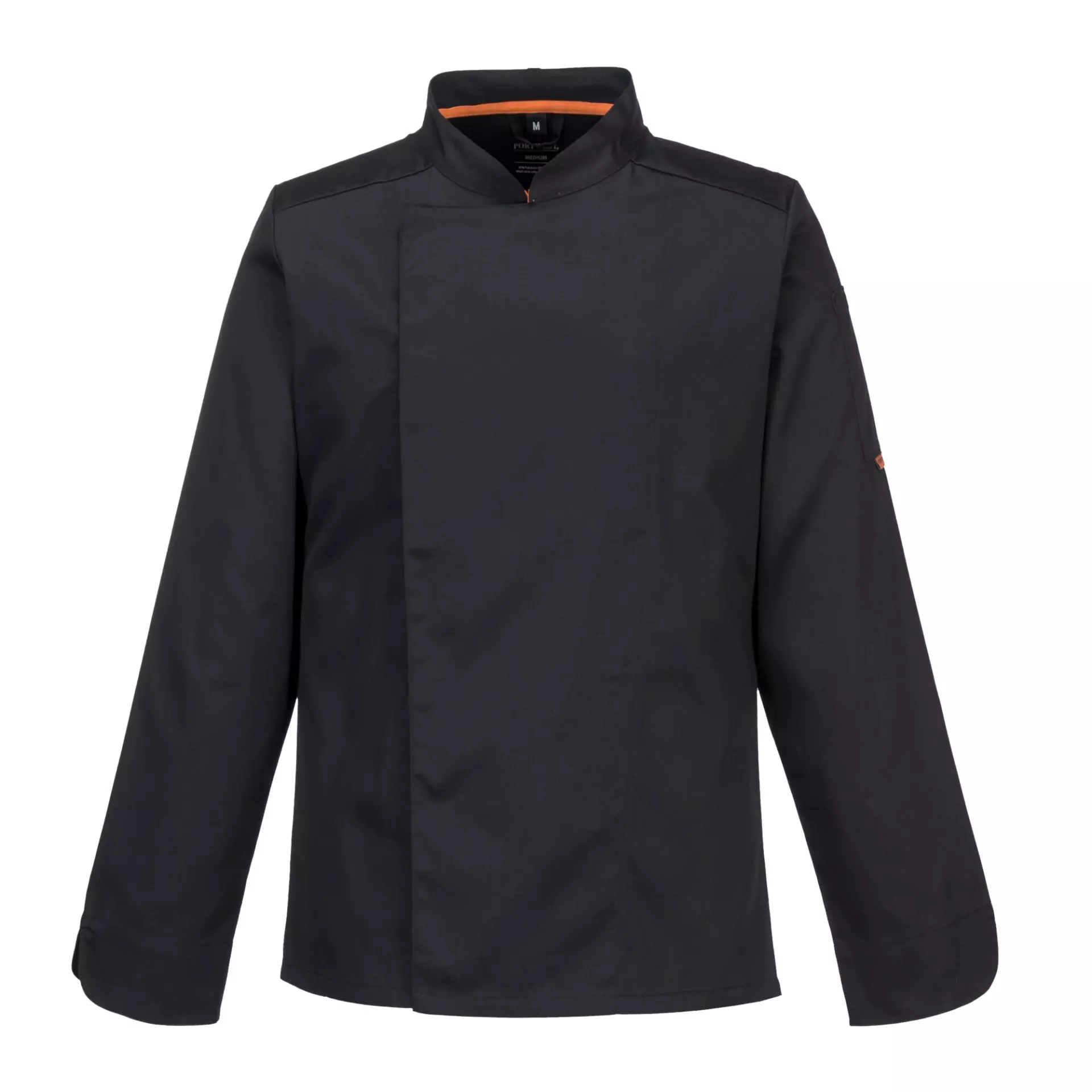 Portwest C838BKR, Chef's MeshAir Pro Jacket L/S, Black, image 1