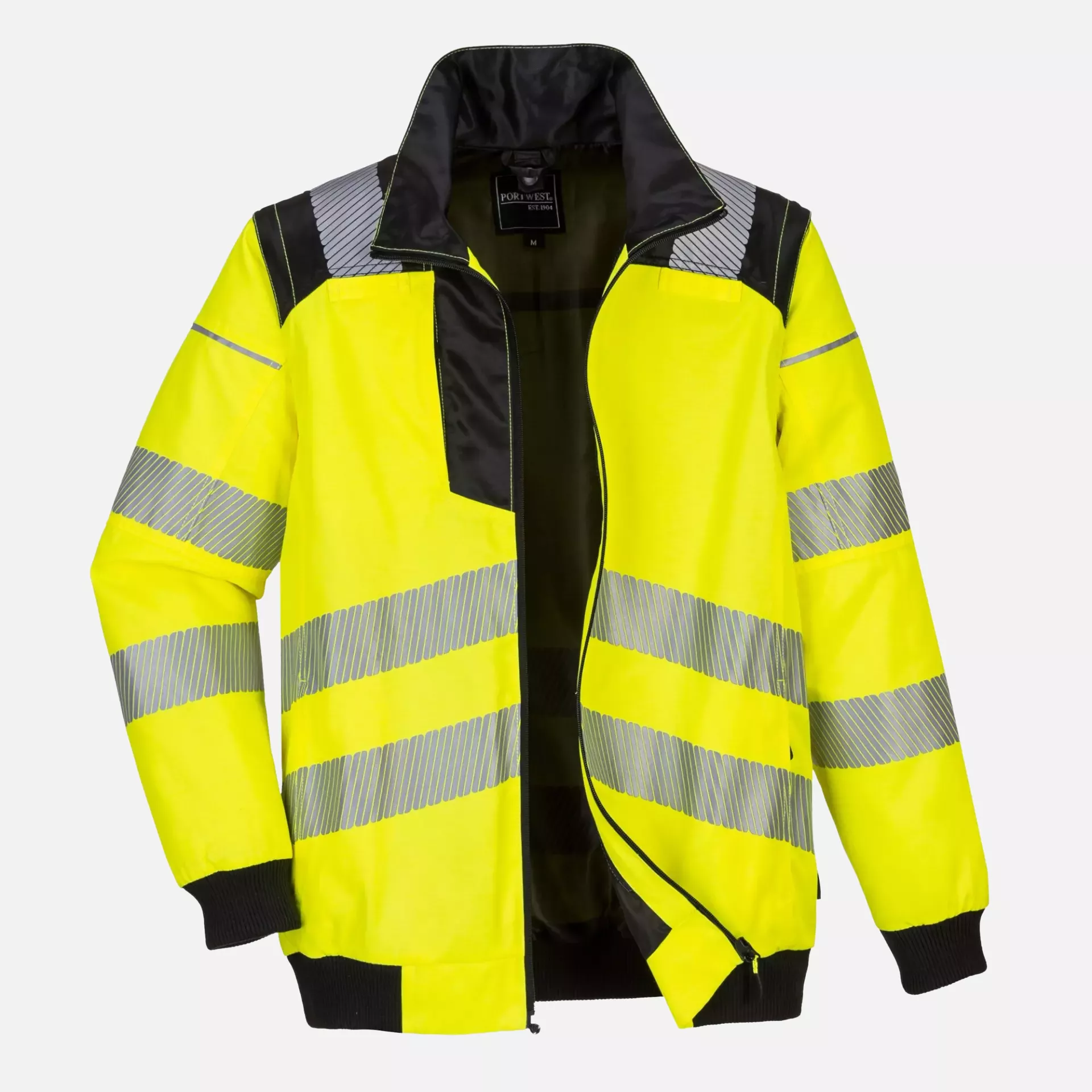 Portwest PW302YBR, PW3 Hi-Vis 3-in-1 Pilot Jacket, Yellow/Black, image 11