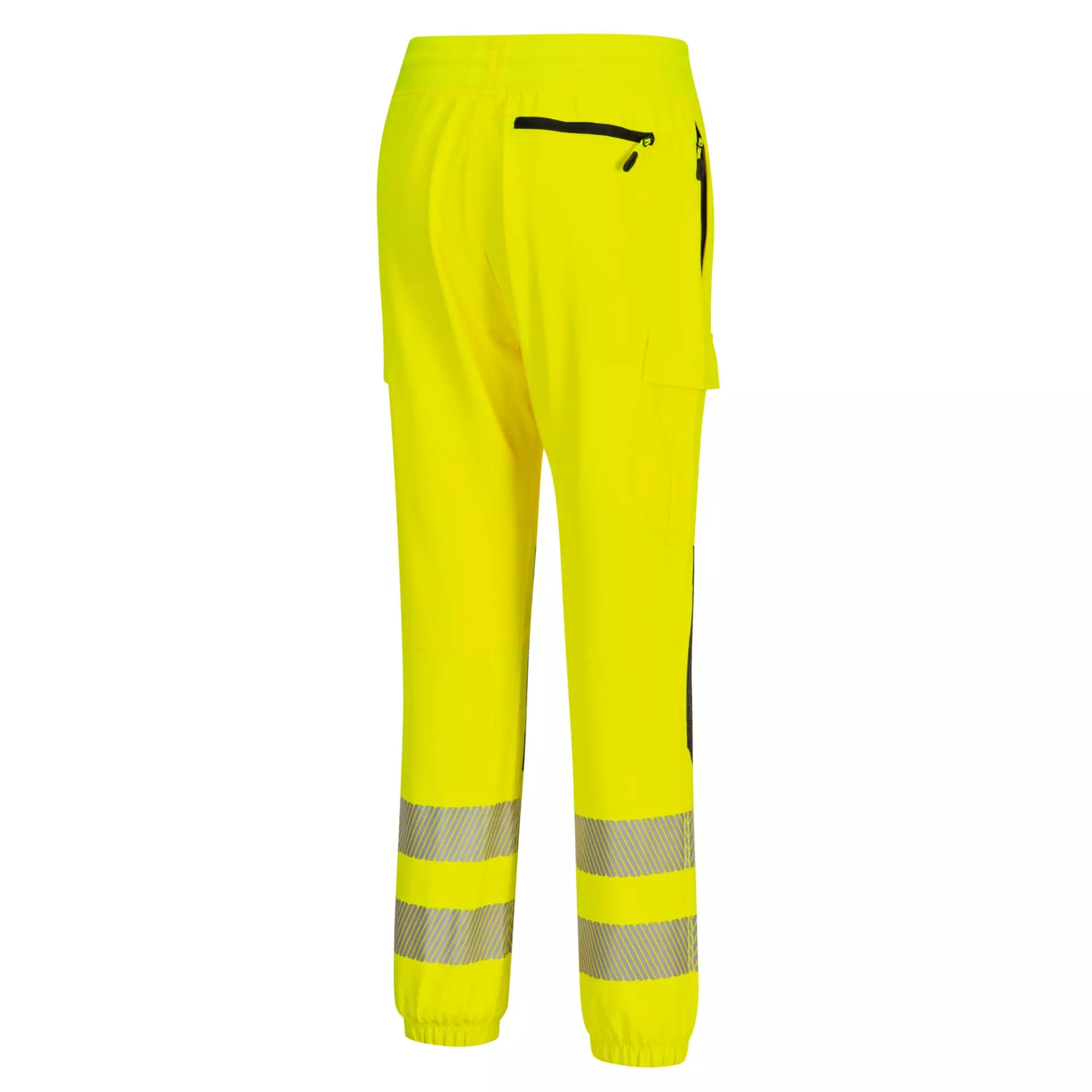 Portwest KX346YBR, PW3 Hi-Vis Flexi Jogger, Yellow/Black, image 4