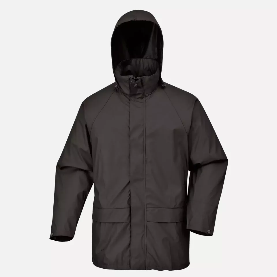 Portwest S450BKR, Sealtex Classic Jacket, Black, image 2, gallery thumbnail