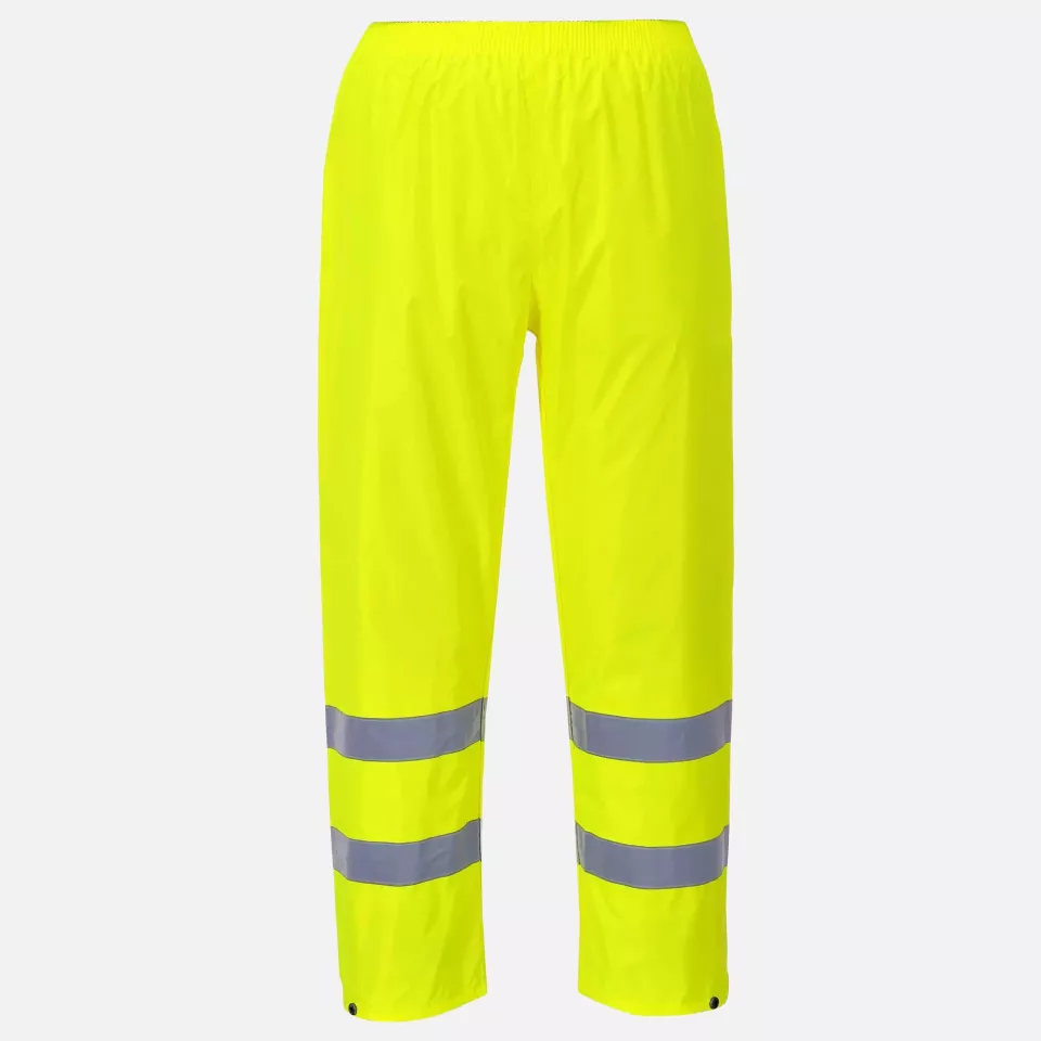 Portwest H441YER, Hi-Vis Rain Trousers, Yellow, image 1, gallery thumbnail