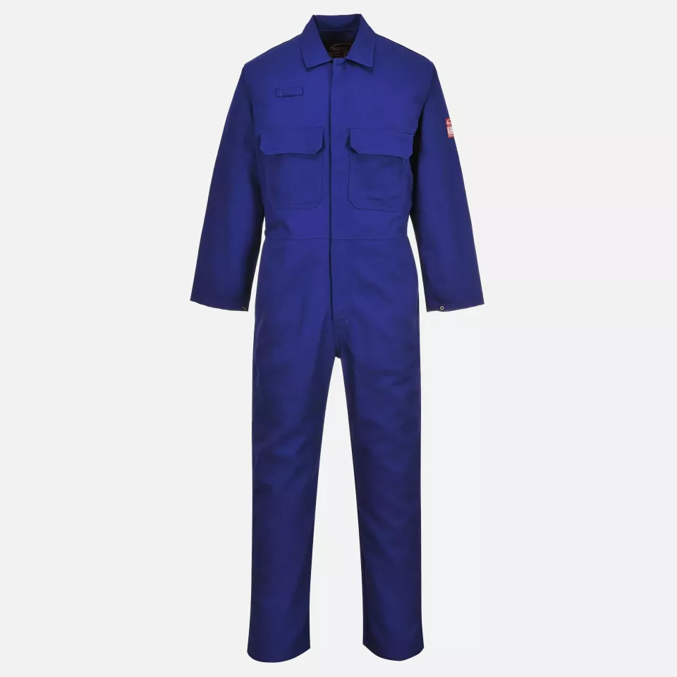 Portwest BIZ1RBR, Bizweld FR Coverall, Royal Blue, image 1, gallery thumbnail