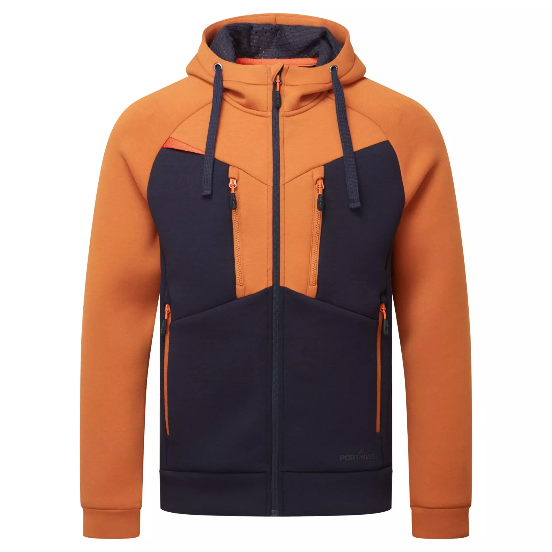 Portwest DX472RUR, DX4 Zipped Hoodie, Rust