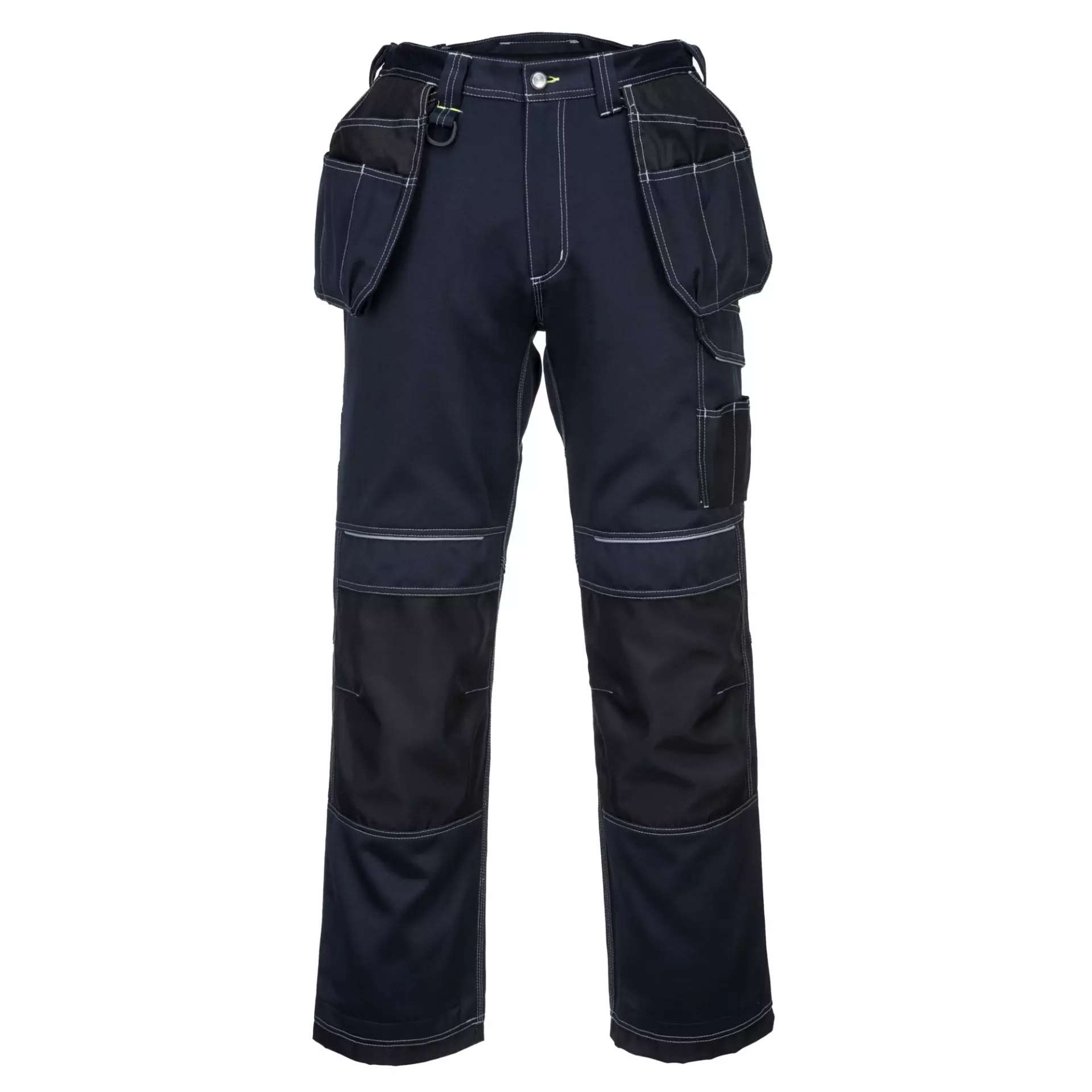 Portwest T602NBR, PW3 Holster Work Trousers, Navy/Black, image 1