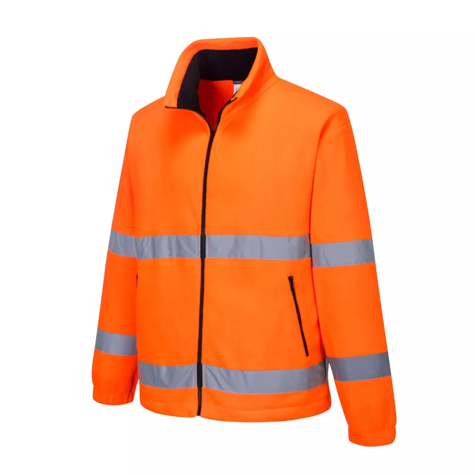 Portwest F250ORR, Hi-Vis Essential Fleece, Orange, image 4, gallery thumbnail