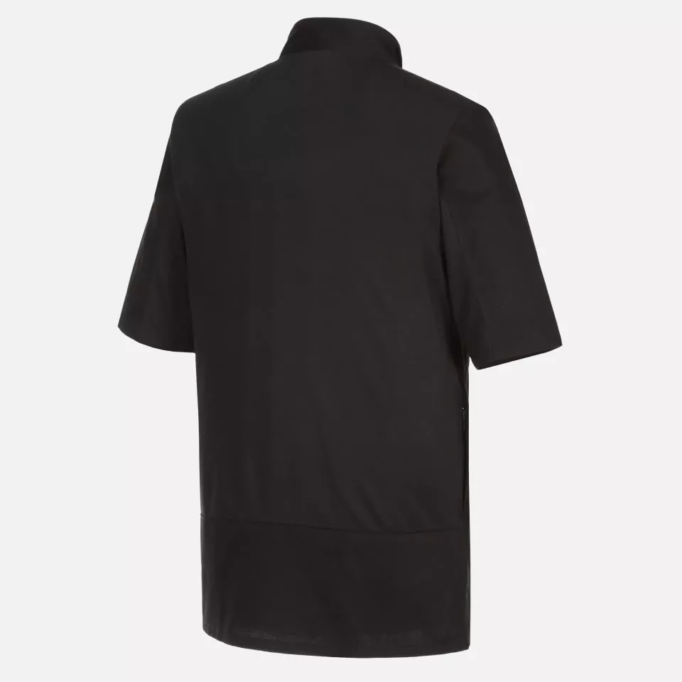 Portwest C735BKR, Chef's MeshAir Pro Surrey Jacket S/S, Black, image 4, gallery thumbnail
