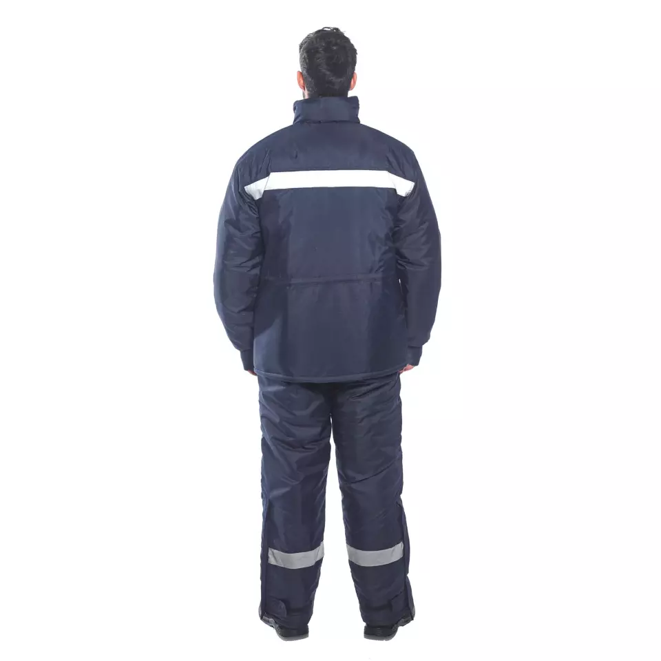 Portwest CS10NAR, ColdStore Jacket, Navy, image 3, gallery thumbnail