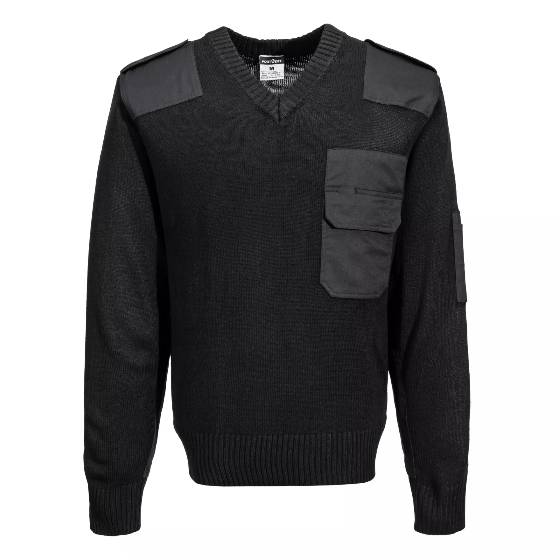 Portwest B310BKR, Nato Sweater, Black, image 1