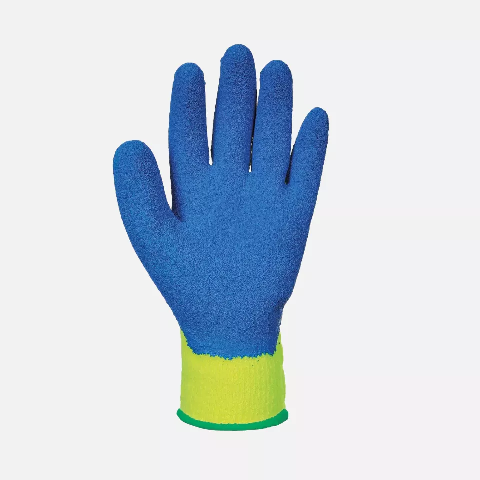 Portwest A145Y4R, Kälte-Grip-Handschuhe, Gelb/Blau, image 2, gallery thumbnail