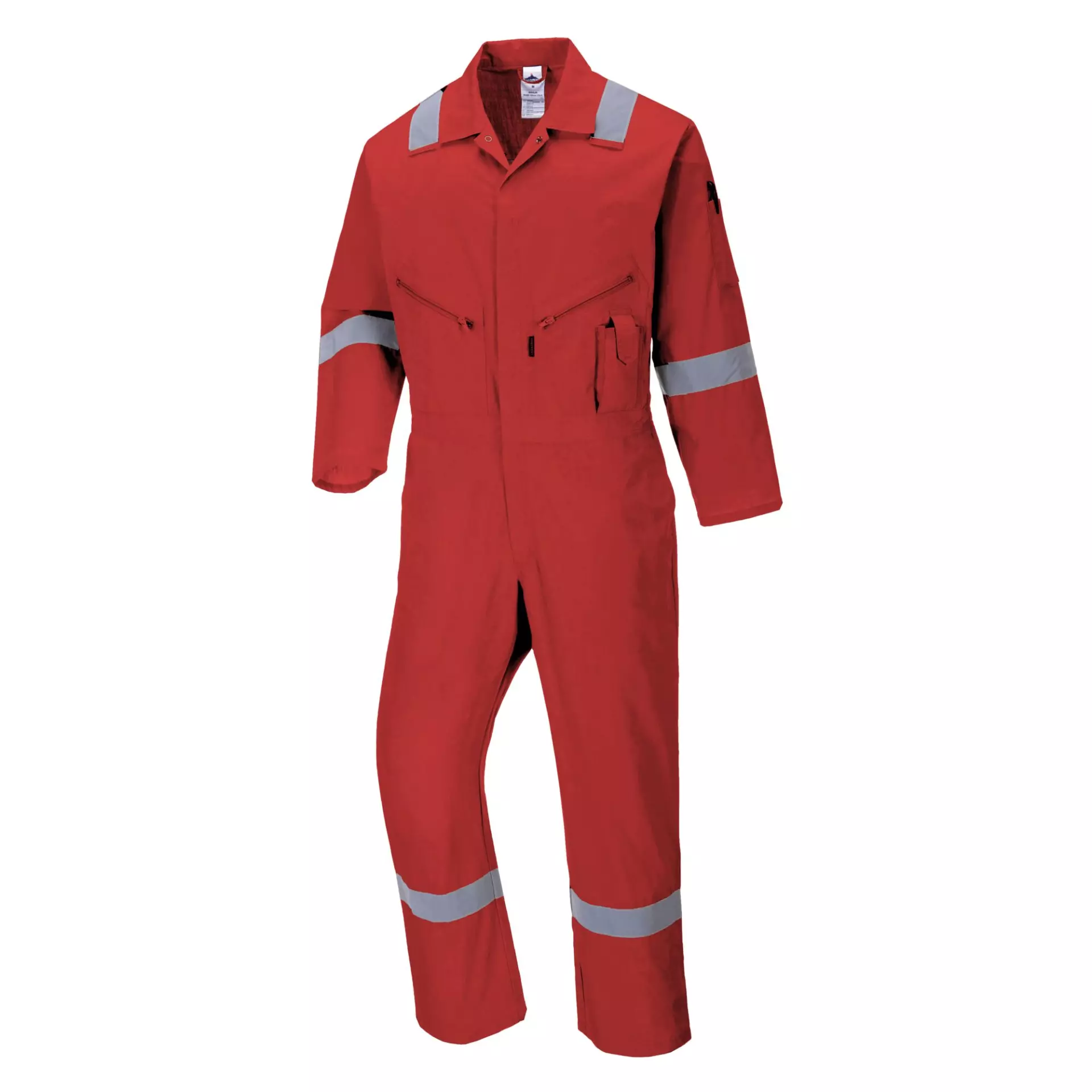 Portwest C814RER, Iona Cotton Coverall, Red, image 4