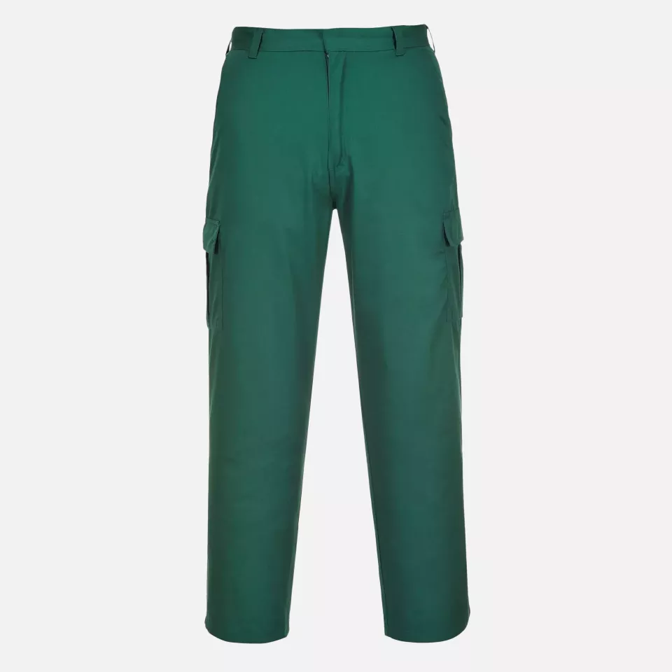 Portwest C701BGR, Combat Trousers, Size 34, Bottle Green, image 1, gallery thumbnail