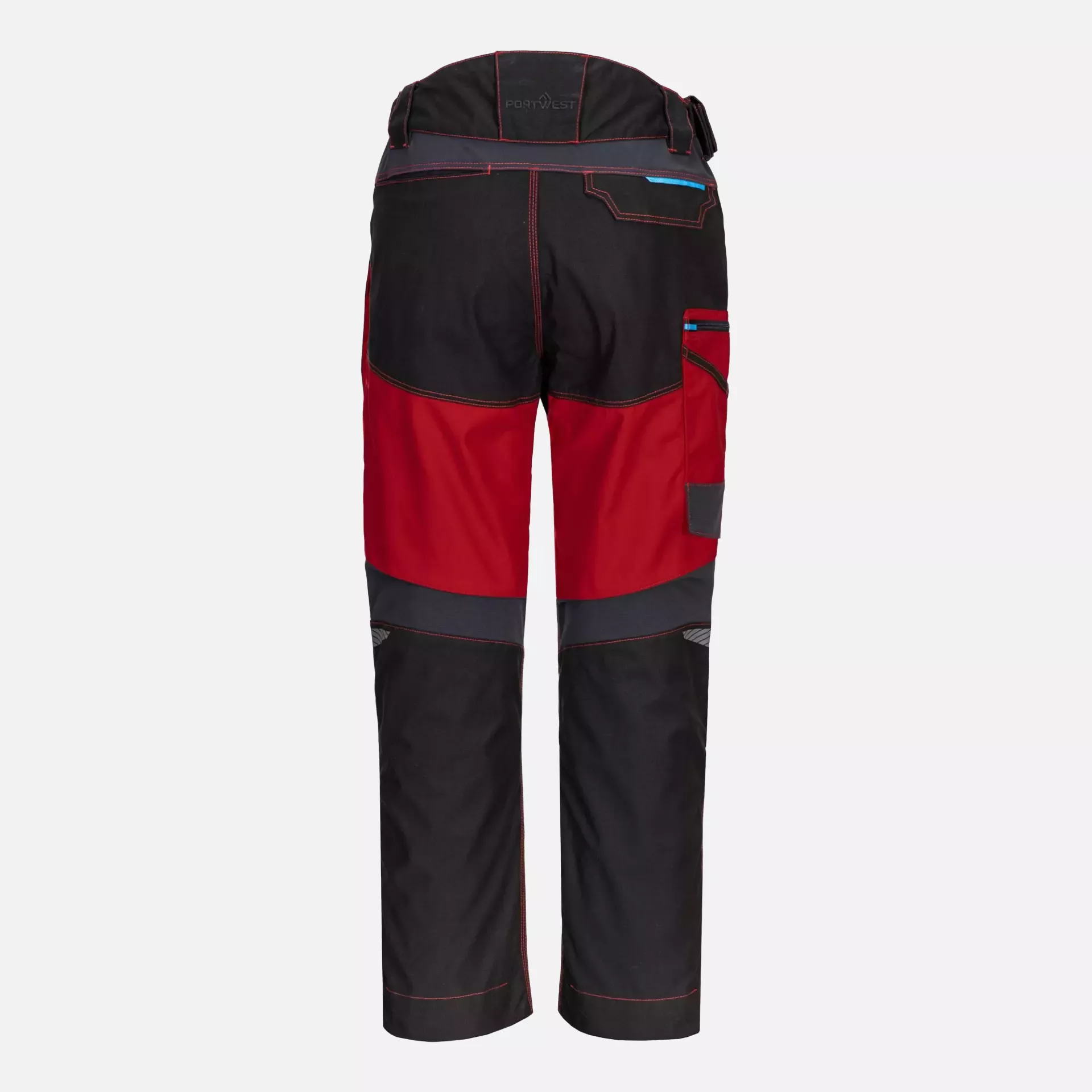 Portwest T701DRR, WX3 Work Trousers, Deep Red, image 2