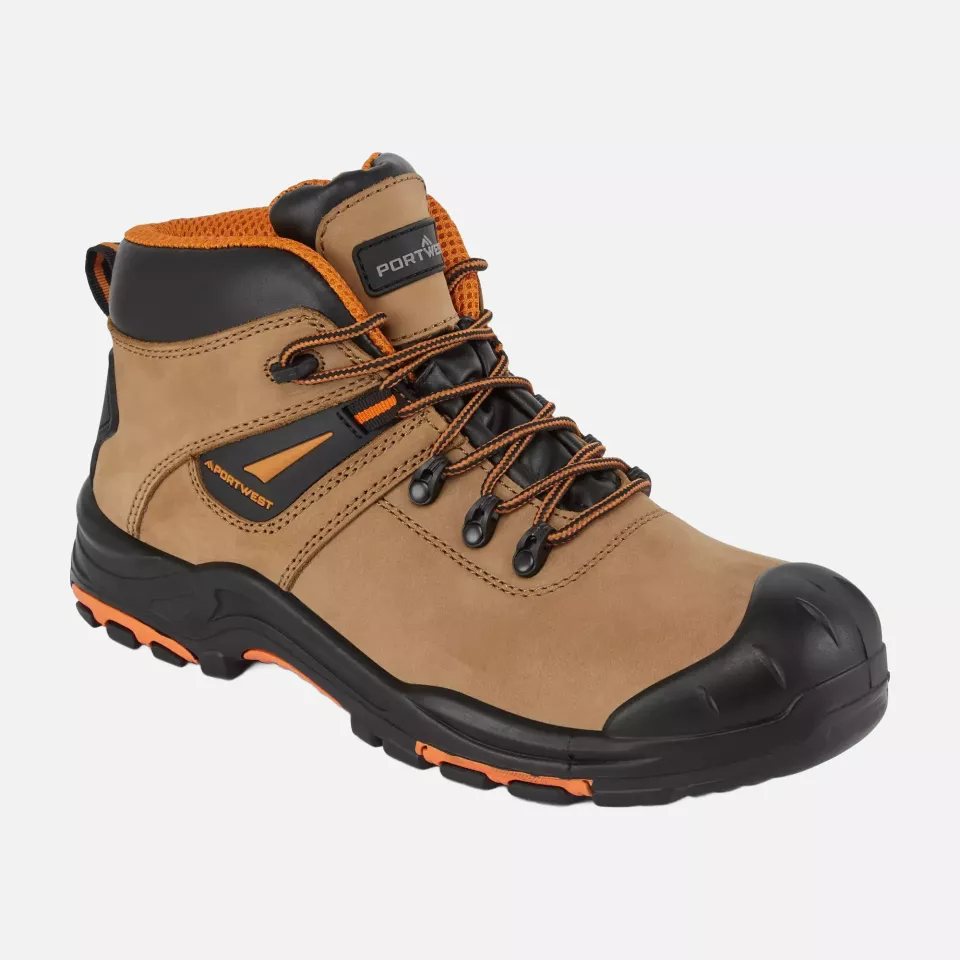 Portwest FC17BRR, Compositelite Montana Hiker Boot S3 HRO, Brown, image 3, gallery thumbnail