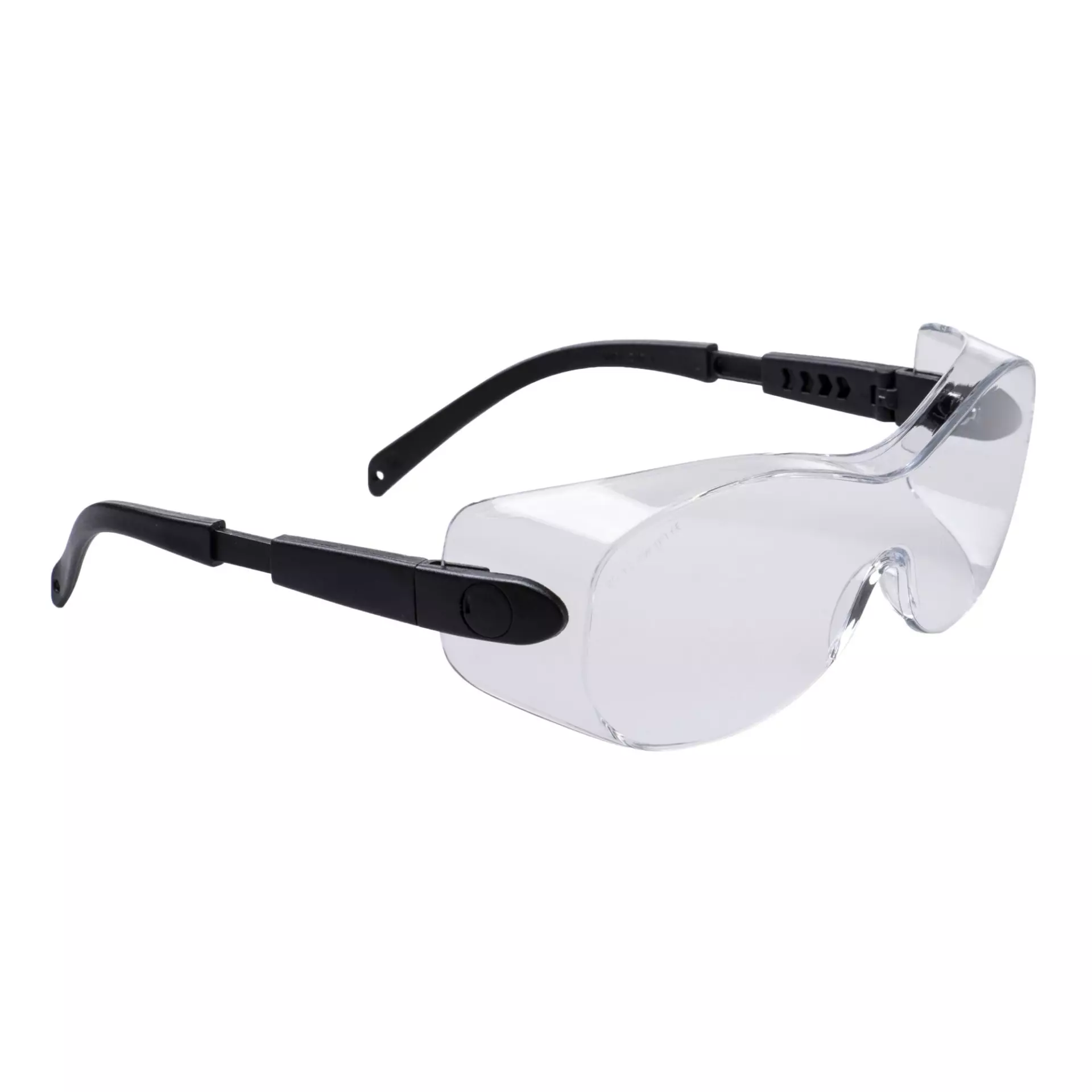 Portwest PS30CLR, Over-Safety Glasses, Clear, image 1
