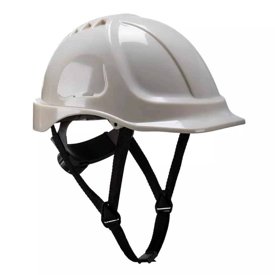 Portwest PG54WHR, Endurance Glowtex Helmet, White, image 1, gallery thumbnail
