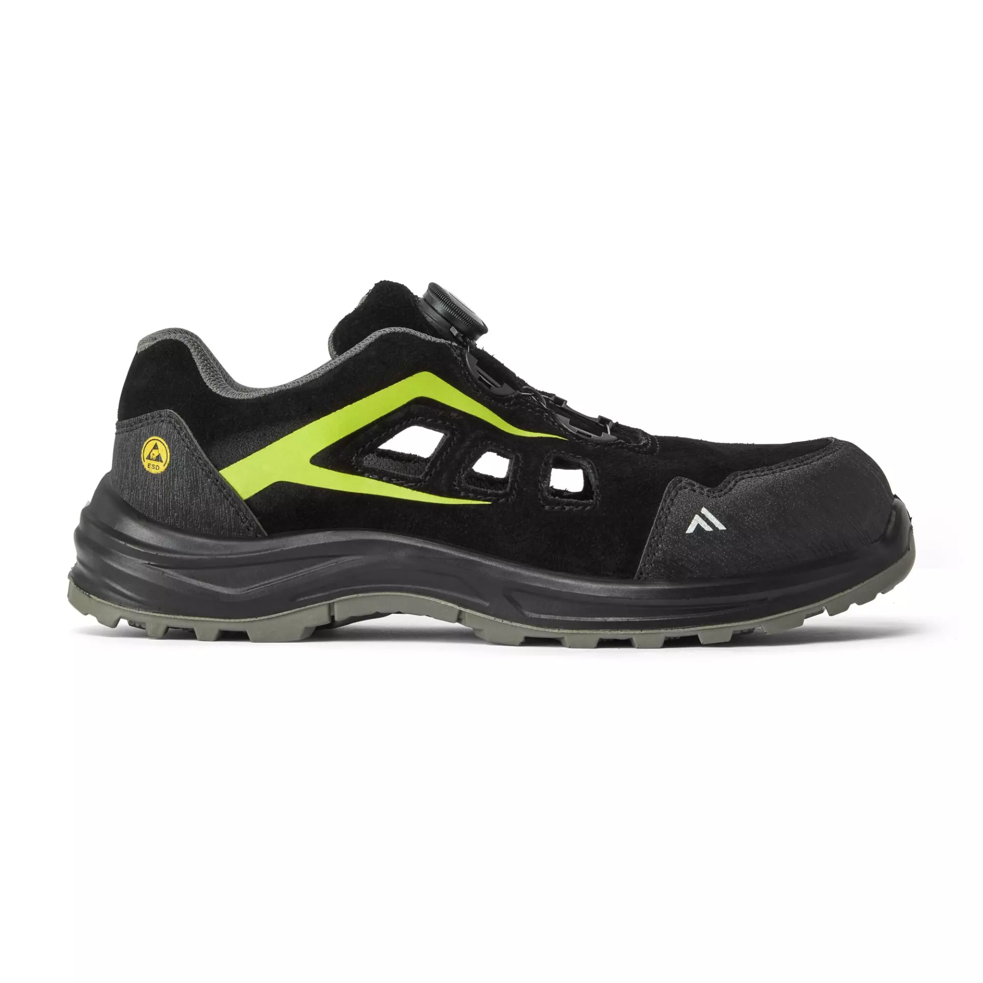 Portwest FE06BGN, Composite Sandal S1 ESD SR FO, Black/Green, image 1