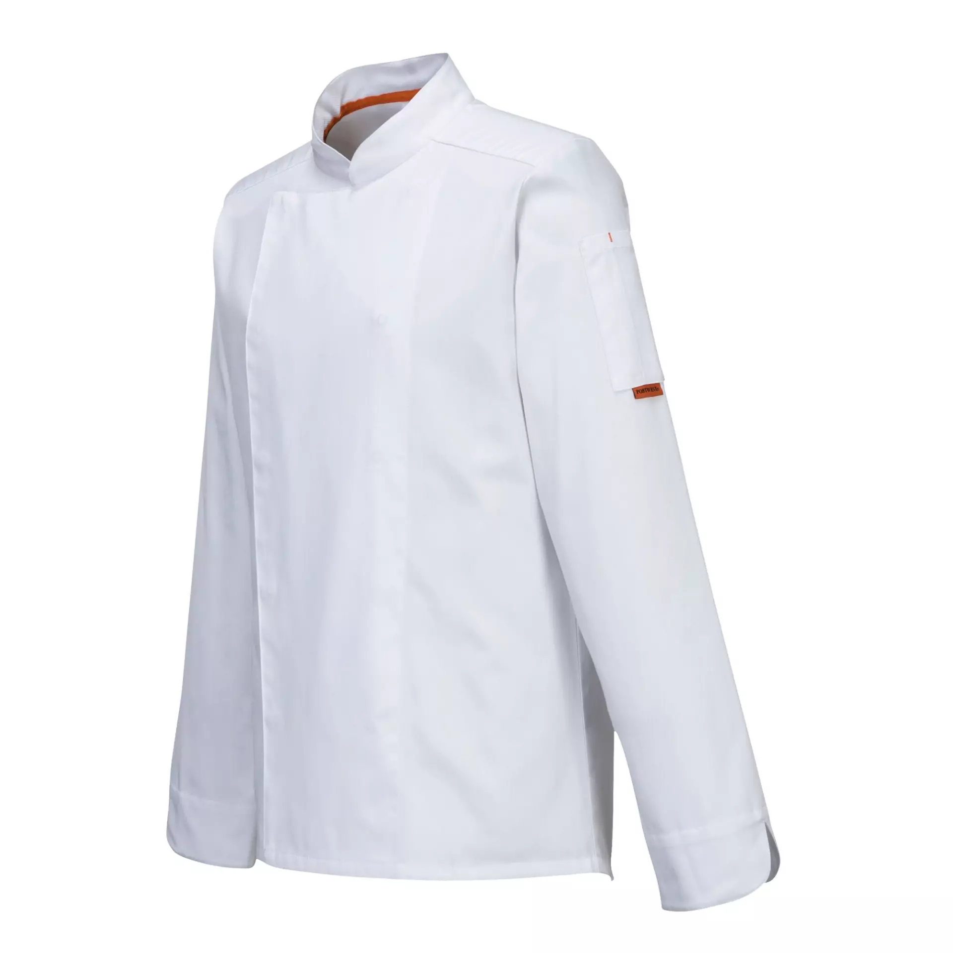 Portwest C846WHR, Chef's MeshAir Pro Stretch Jacket L/S, White, image 4