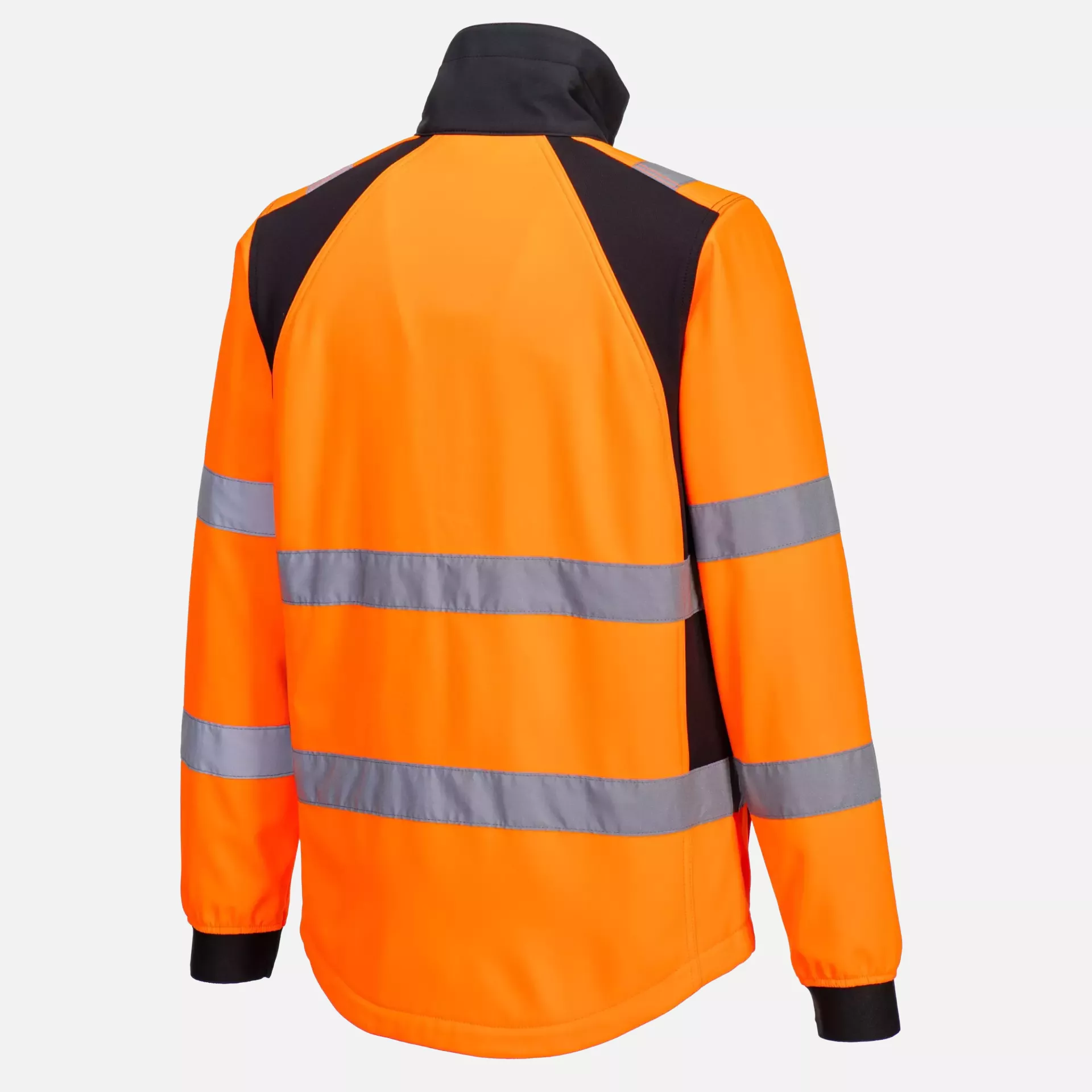Portwest CD875OBR, WX2 Eco Hi-Vis Softshell (2L), Orange/Black, image 4