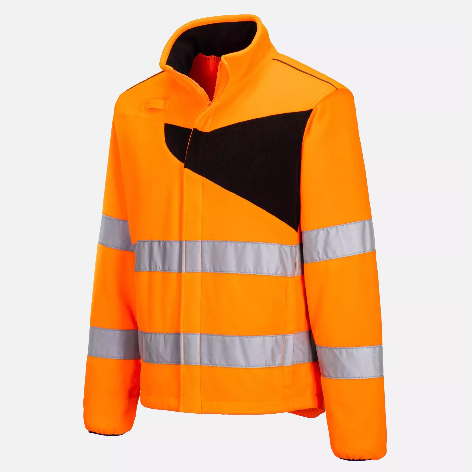 Portwest PW274OBR, PW2 Hi-Vis Fleece, Orange/Black, image 3
