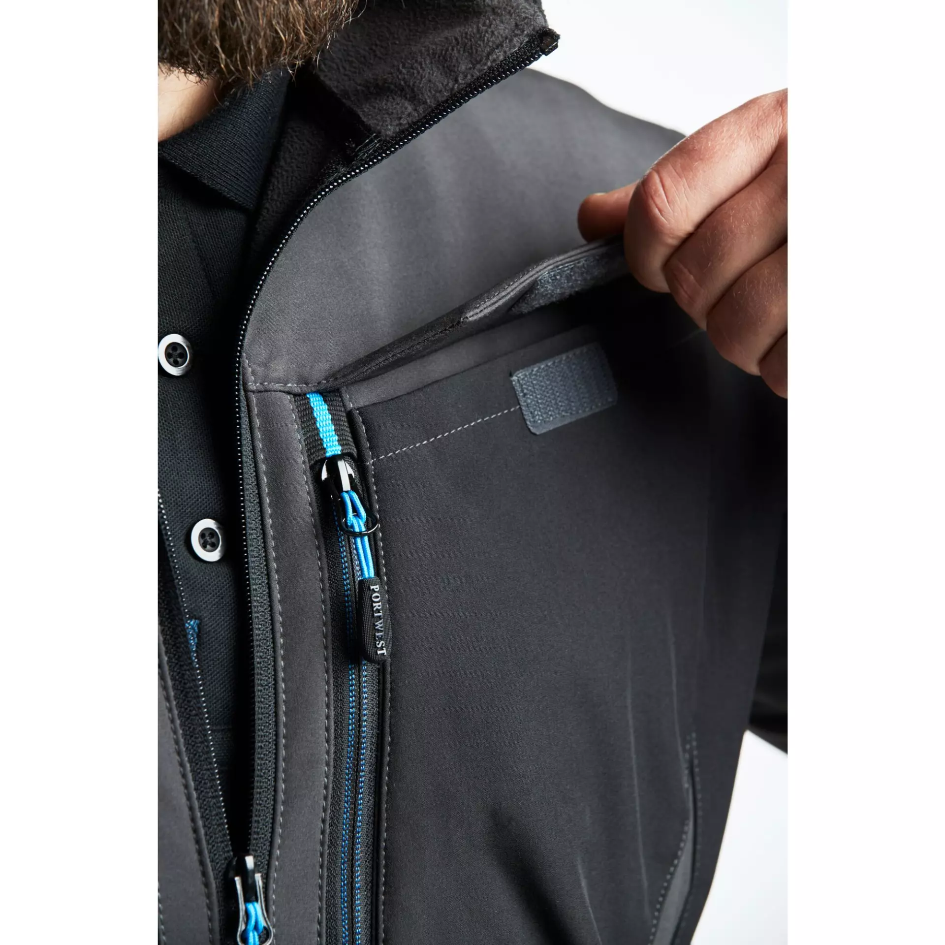Portwest T750MGR, WX3 Softshell (3L), Metal Grey, image 4