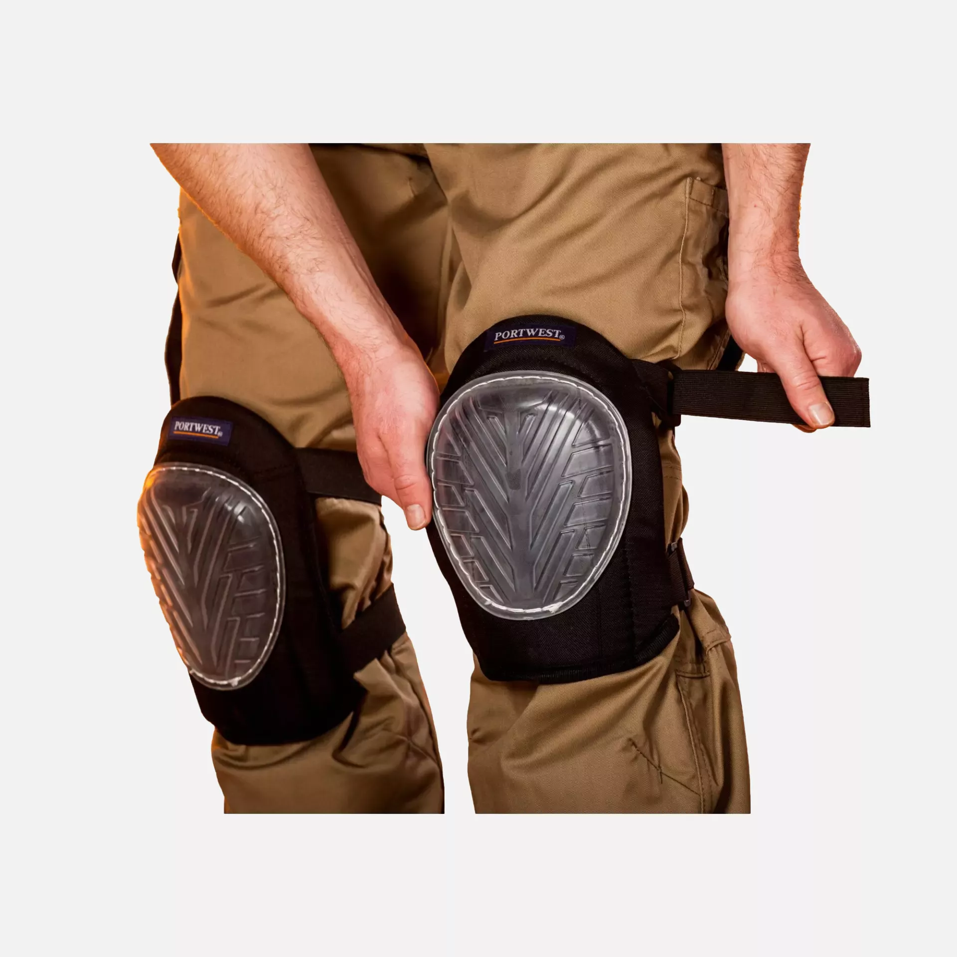 Portwest KP30BKR, Super Gel Knee Pad, Black, image 4
