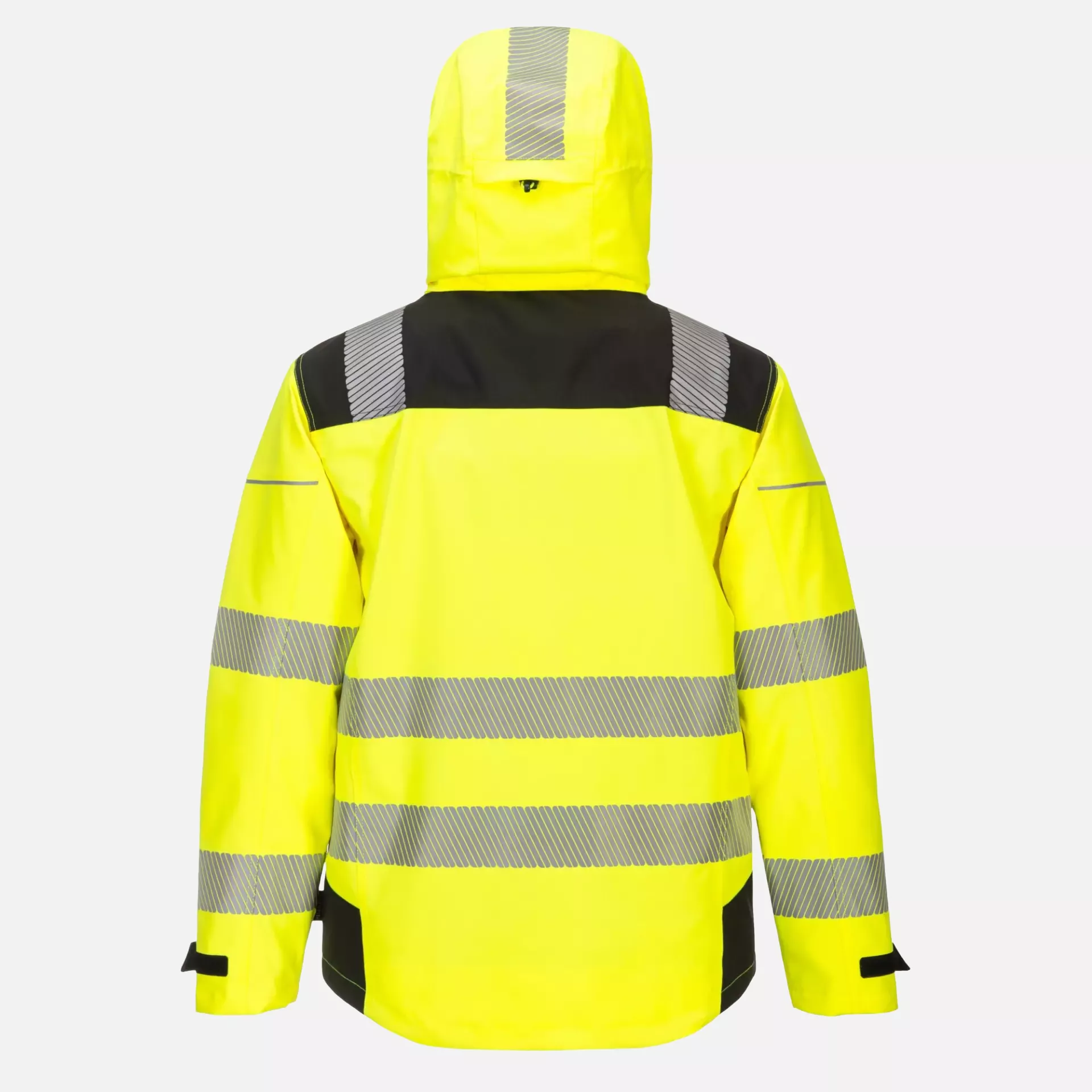 Portwest PW360YBR, PW3 Hi-Vis Extreme Rain Jacket, Yellow/Black, image 5