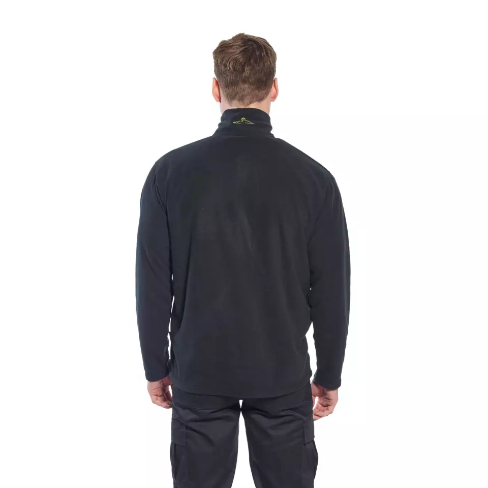 Portwest F180NAR, Staffa Microfleece Pullover, Navy, image 4, gallery thumbnail