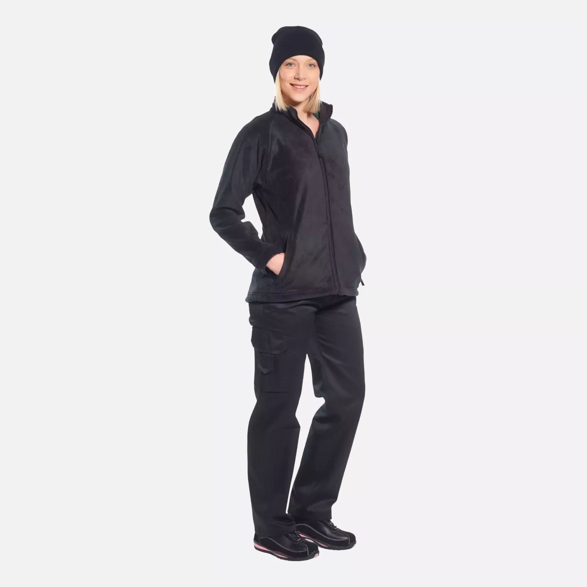 Portwest F282AQR, Women's Aran Fleece, Aqua, image 4