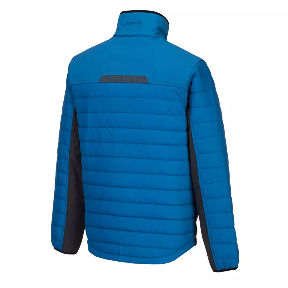 Portwest T752PBR, WX3 Hybrid Baffle Jacket, Persian Blue, image 4, gallery thumbnail