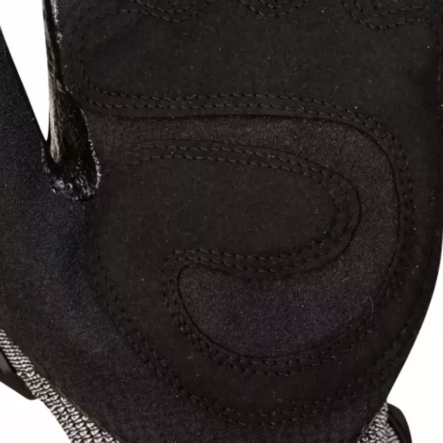 **Gepolsterte Innenhand** dämpft jeden Griff, damit Sie länger ermüdungsfrei arbeiten können.