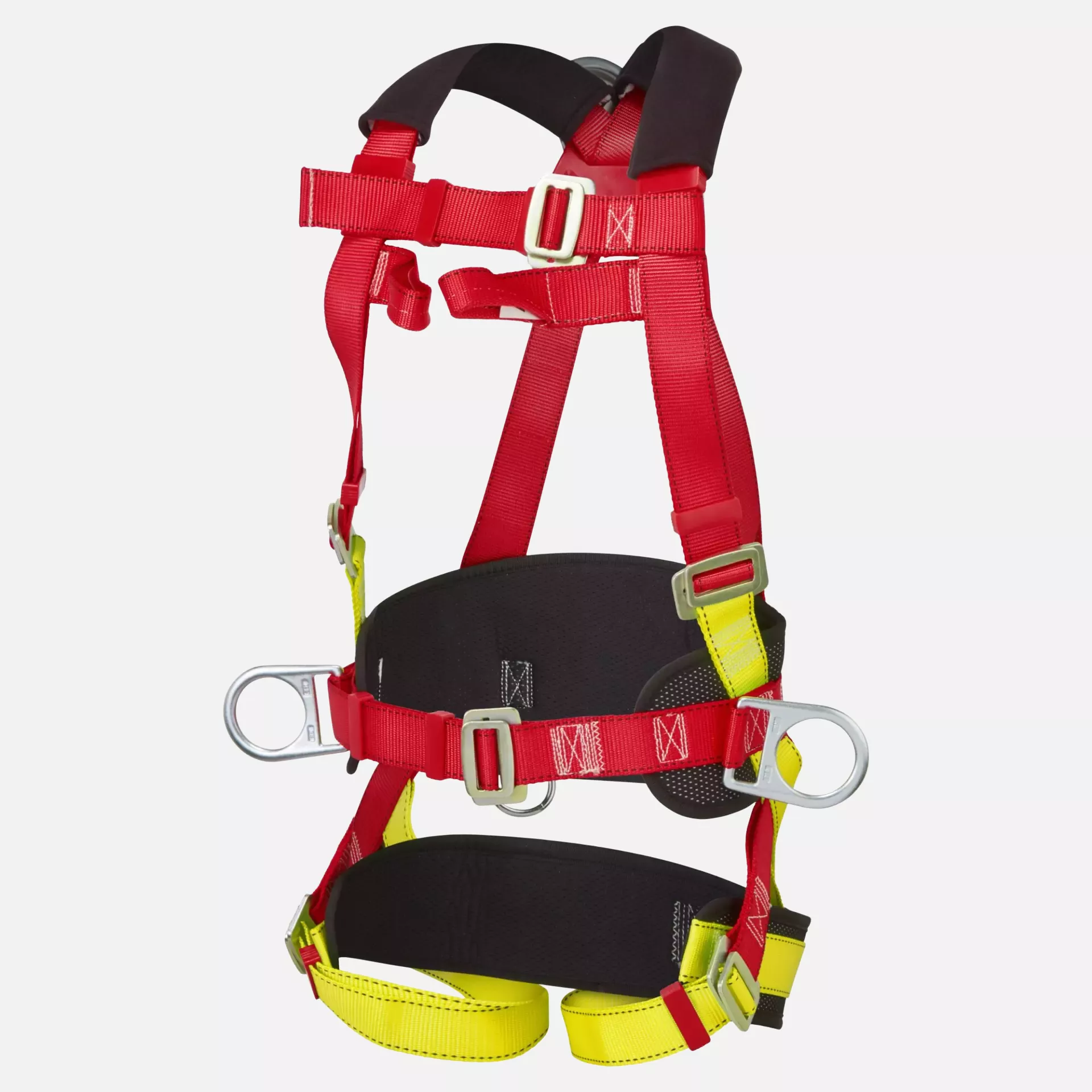 Portwest FP18RER, 3 Point Comfort Plus Harness, Red, image 4