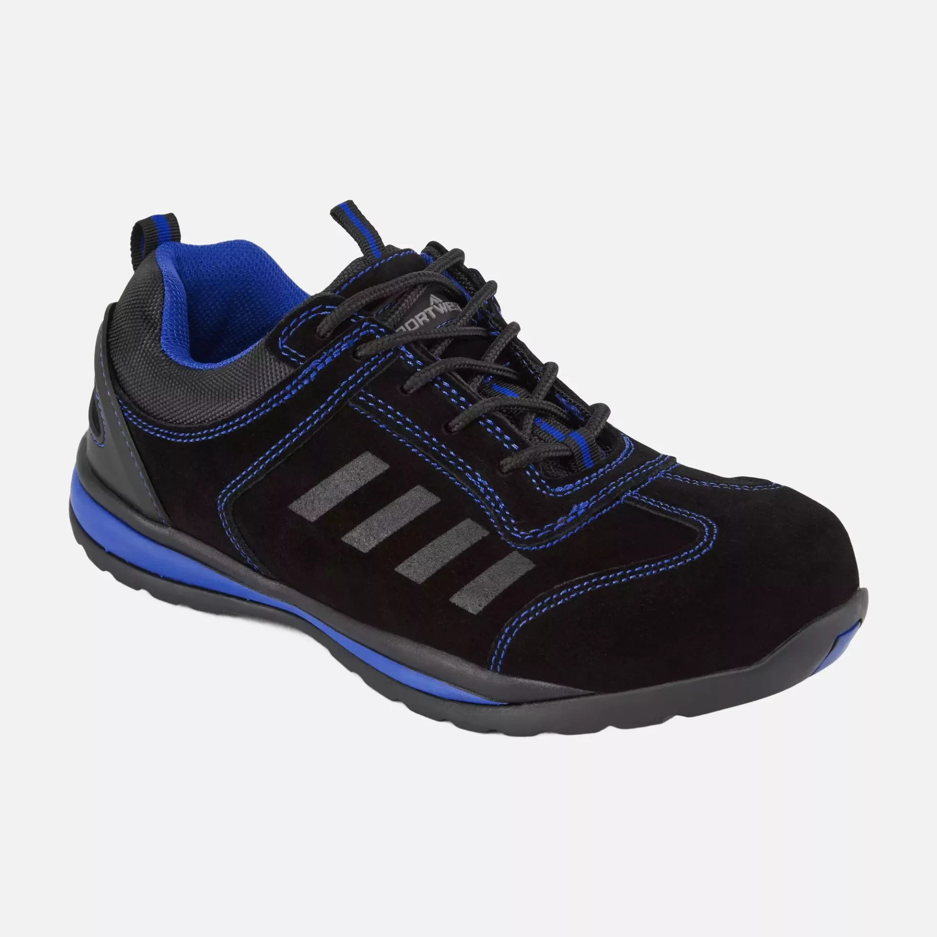 Portwest FW34BLU, Steelite Lusum Safety Trainer S1P HRO, Blue, image 2