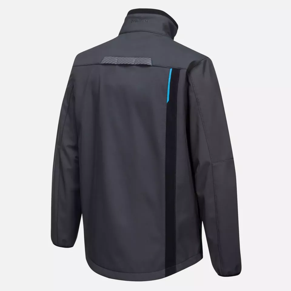 Portwest T750MGR, WX3 Softshell (3L), Metal Grey, image 8, gallery thumbnail