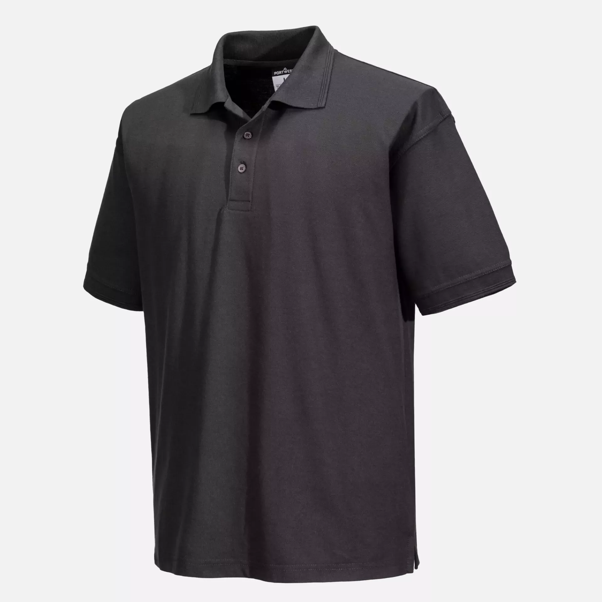 Portwest B210MGR, Naples Polo Shirt S/S, Metal Grey, image 3
