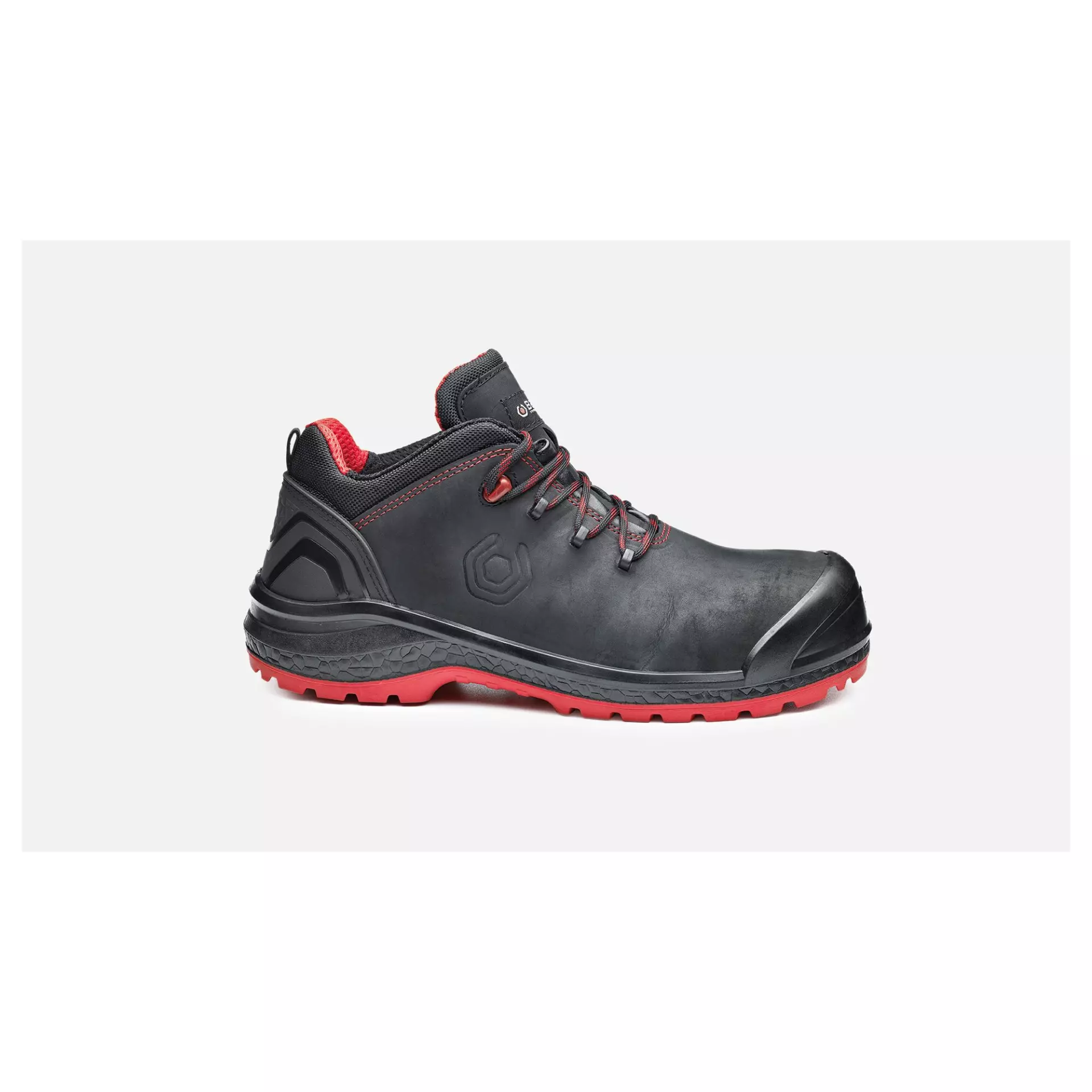 Portwest B0887NBKD, Be-Uniform Halbschuh S3 HRO CI HI, Schwarz/Rot