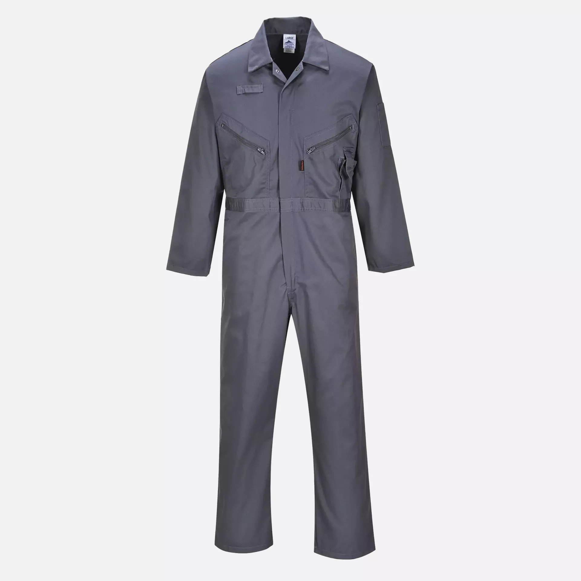 Portwest C813GGR, Liverpool Zip Coverall, Graphite Grey, image 1