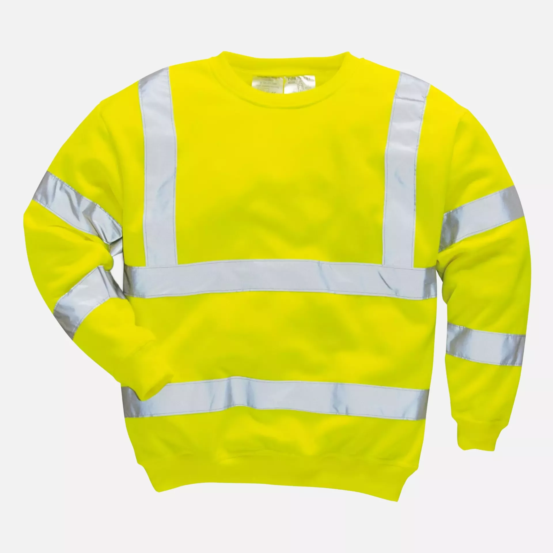 Portwest B303YER, Hi-Vis Sweatshirt, Yellow, image 3