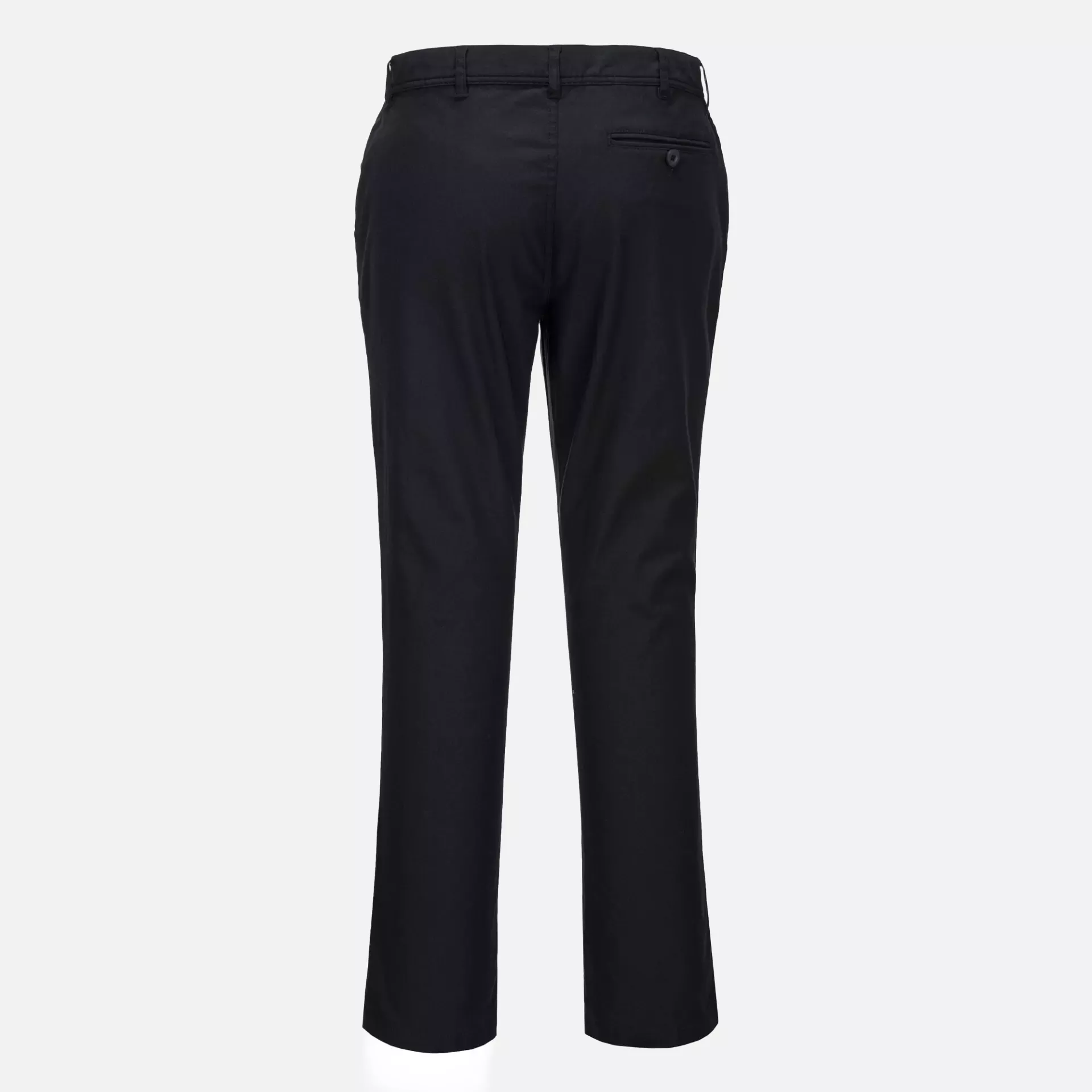 Portwest S232BKS, WX2 Eco Stretch Slim Chino Trousers, Black Short, image 2