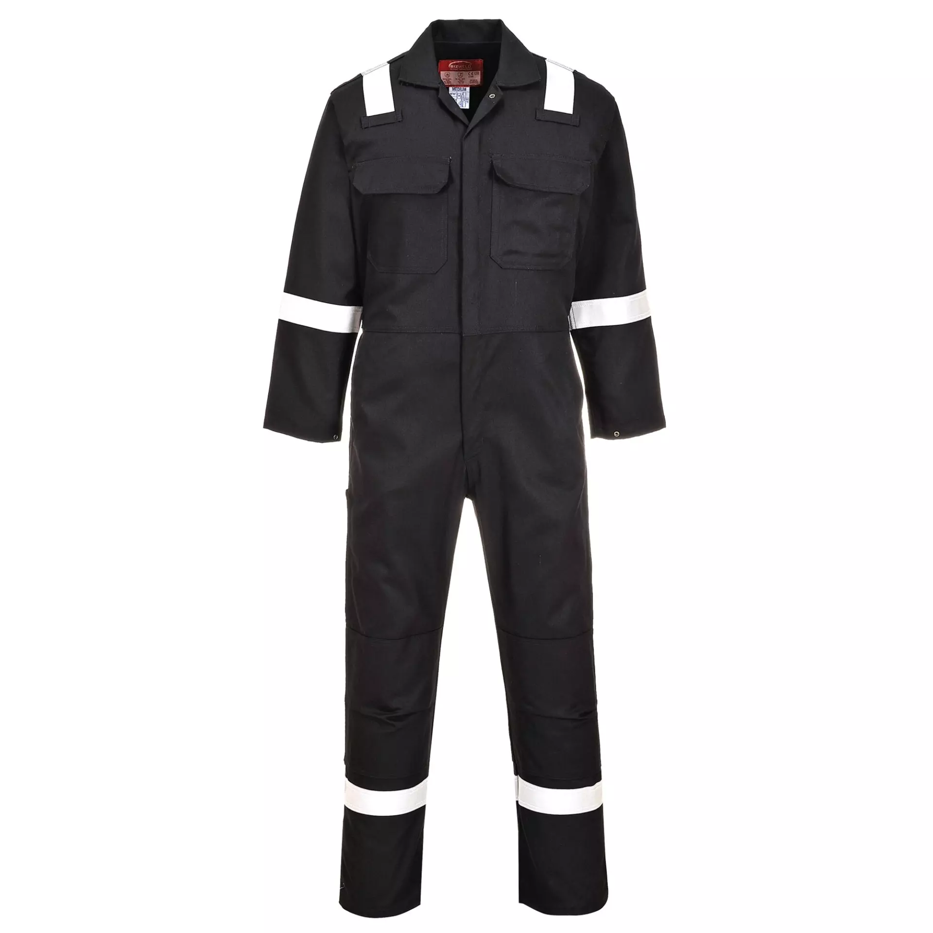 Portwest BIZ5BKR, Bizweld Iona FR Coverall, Black, image 1