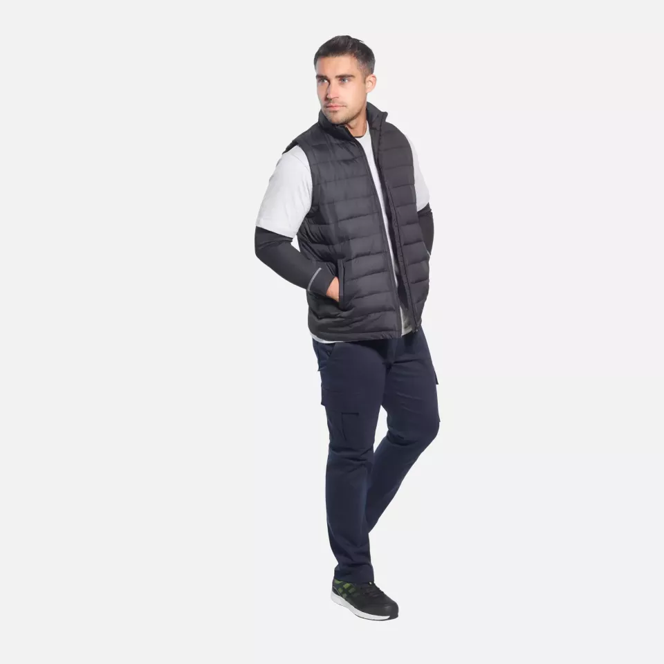 Portwest S231CGR, WX2 Eco Stretch Slim Fit Combat Trousers, Charcoal Grey, image 5, gallery thumbnail