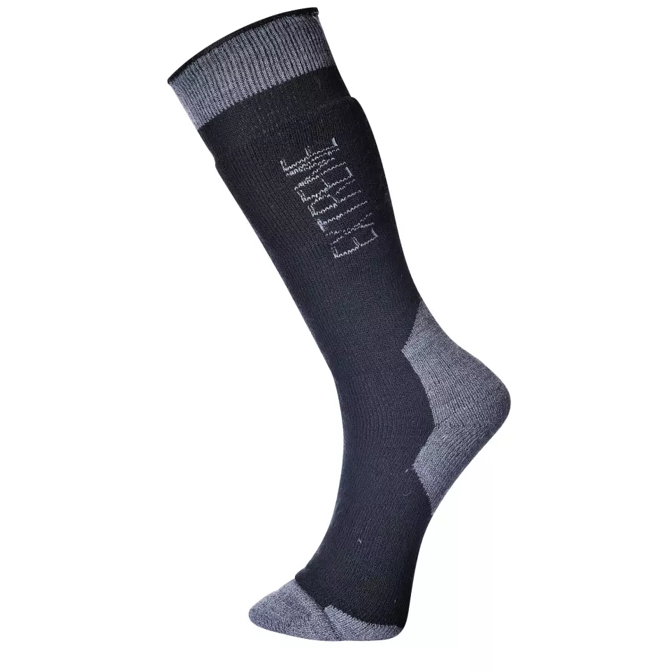 Portwest SK18BKR, Extreme Cold Weather Sock, Black, image 1, gallery thumbnail