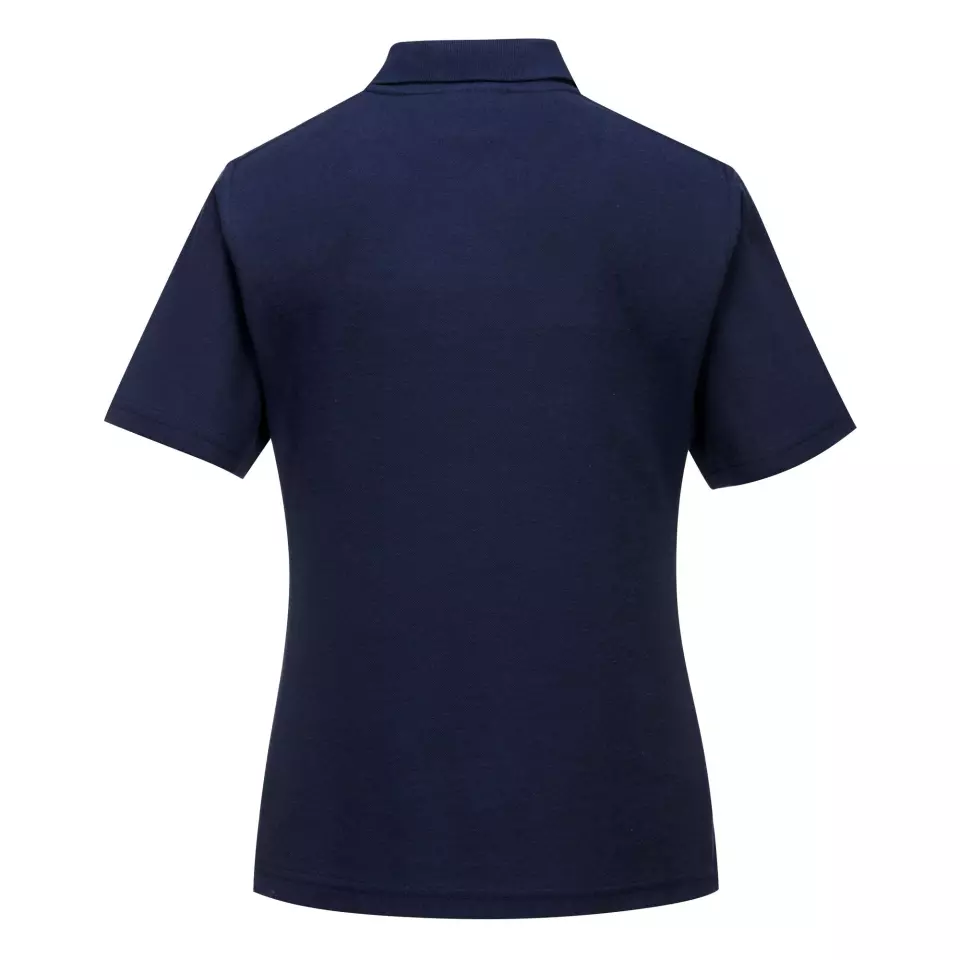 Portwest B209NAR, Naples Women's Polo Shirt, Navy, image 2, gallery thumbnail