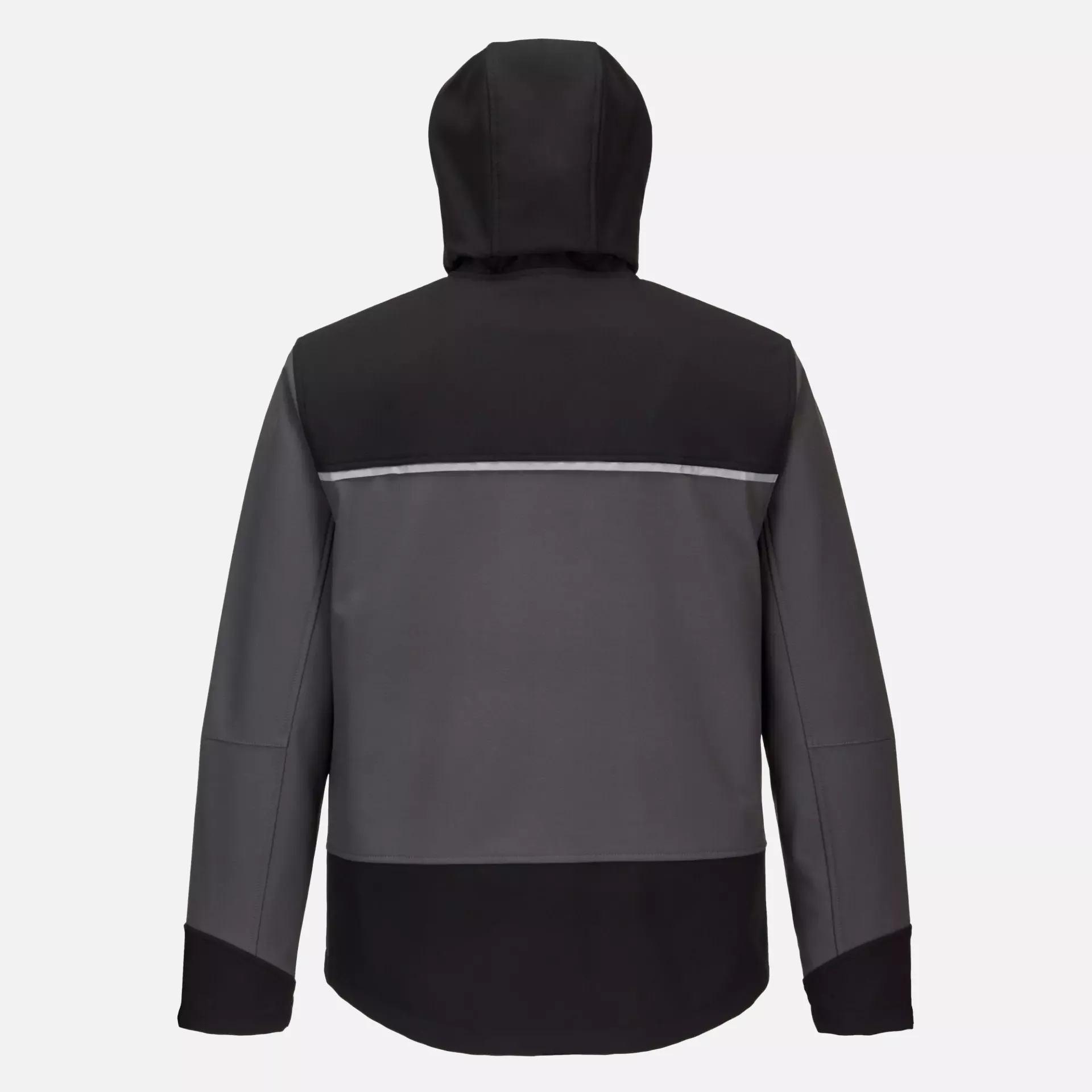 Portwest KX362BGY, KX3 Hooded Softshell (3L), Black/Grey, image 2