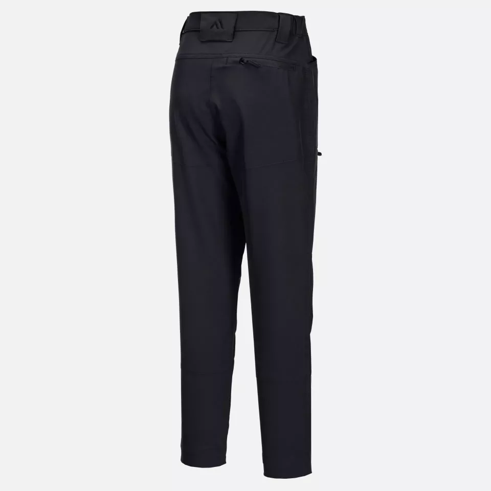 Portwest CD887BKR, WX2 Eco Women's Stretch Work Trousers, Black, image 3, gallery thumbnail