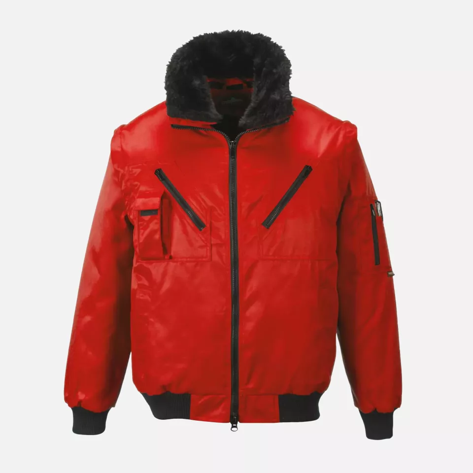 Portwest PJ10RER, Pilotenjacke, Rot, image 1, gallery thumbnail