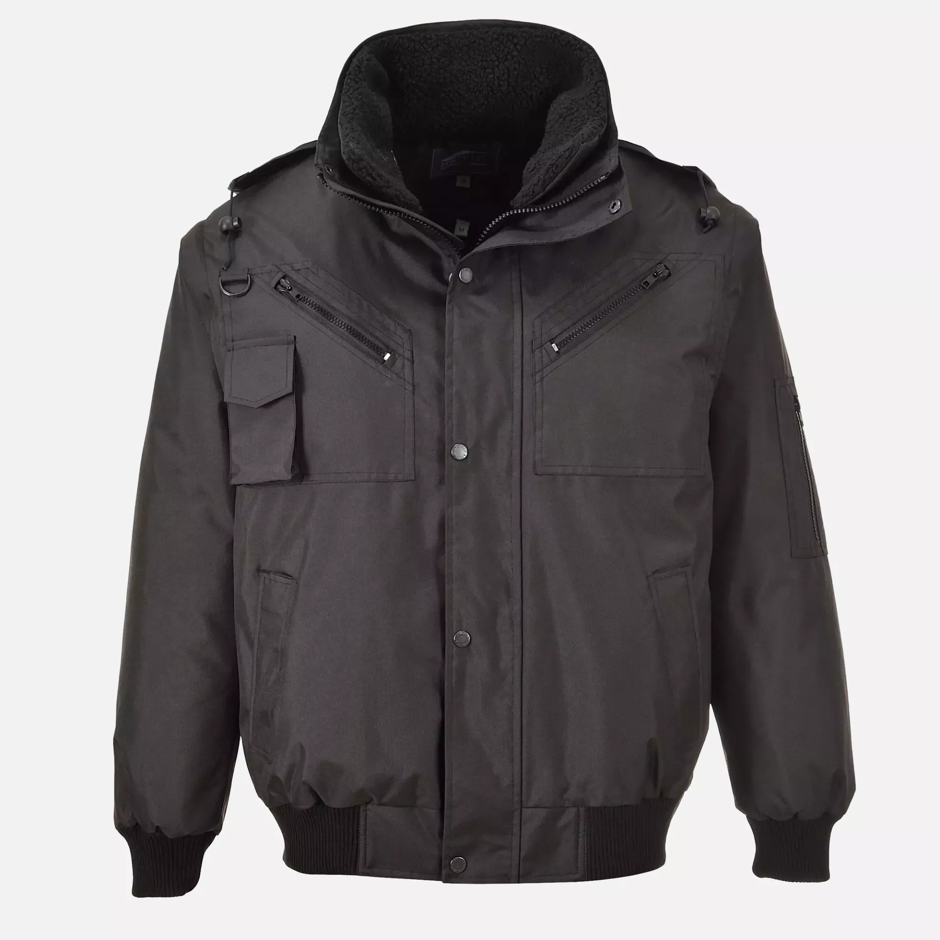 Portwest F465BKR, 3-in-1 Bomber Jacket, Black, image 10