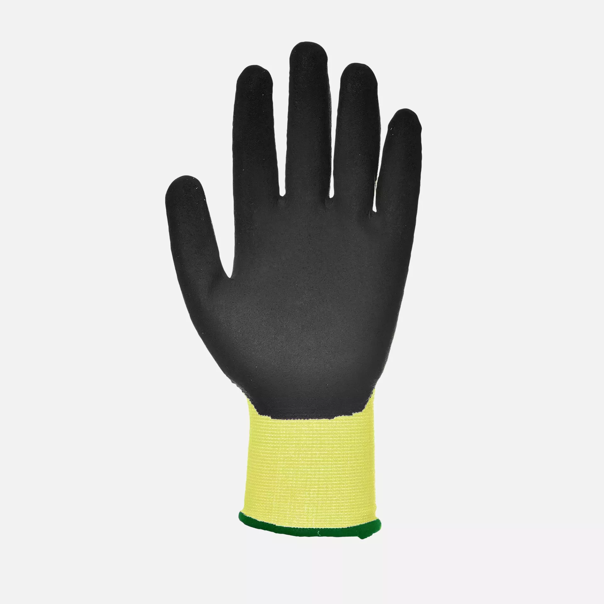Portwest A625Y8R, Cut D13 PU Viz-Tex Glove, Yellow/Black, image 2